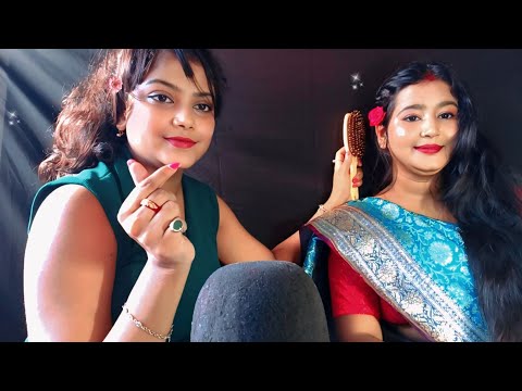 ASMR | Doing My Cousin Hairstyle | ✨💇