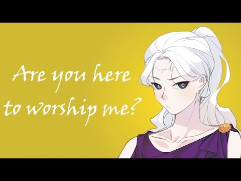 Lonely Tsundere Goddess Accepts Your Offering (ASMR Roleplay) [F4A]