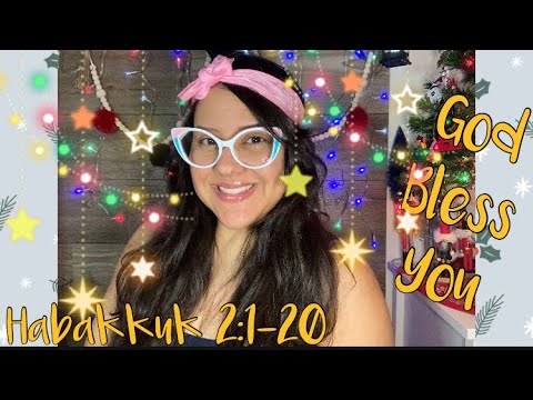 Christian ASMR: Bible Reading 📖 Of “Habakkuk 2:1-20” with Omy (Happy New Year 🎆)