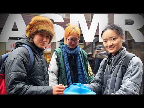 I asked 100 People to do ASMR