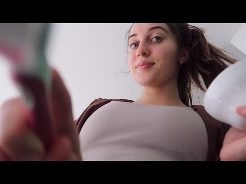 POV You're Laying on My Lap ~ Men's Shave ASMR