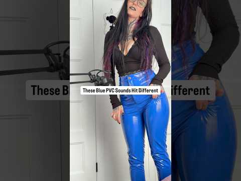 Warning: This Blue PVC ASMR Is Addictive