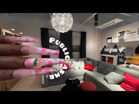PUBLIC ASMR IN IKEA | Lofi, Camera Tapping, Light Whispers & More!