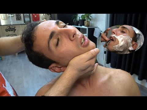 💈EVERY MAN’s DREAM TREATMENT 💈 LOUD CRACKS 💈 NOSE WAX 💈 HAIRCUT - RAZOR BEARD SHAVE AND BODY MASSAGE