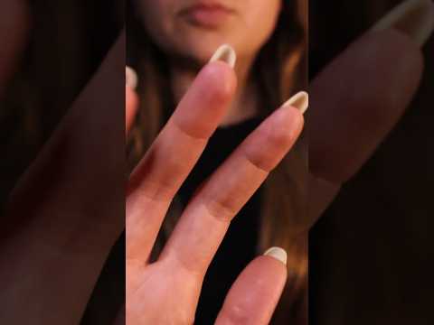 Asmr on your face 😌 #visualtingle #notalking #asmr #triggersforsleep