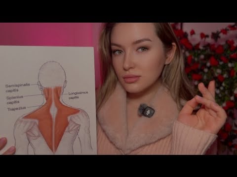 АСМР Приём врача-остеопата Ролевая игра ASMR Chiropractor Exam Версия с фоновой музыкой