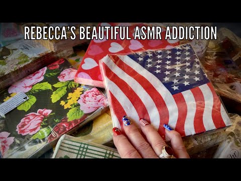 Paper Napkin Collection Request! Show & Tell (Whispered version)