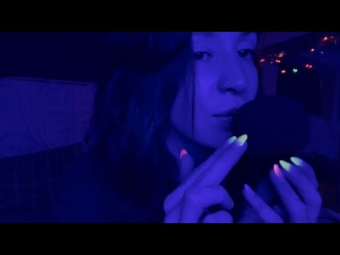 TONGUE CLICKING ASMR 😍🤤 w/ lofi mic scratching and gentle breathing.