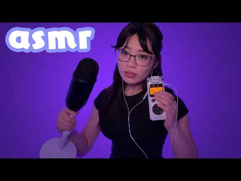 ASMR VERY INTENSE Mic Triggers (slightly chaotic)