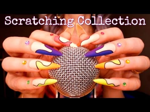 ASMR Scratching COLLECTION 🔥 The Only BRAIN Massage You Will EVER Need! No Talking