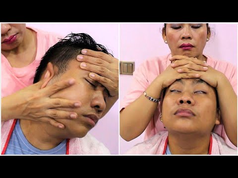 Relaxing Shampoo Head Massage by Mother | ASMR | Part 2