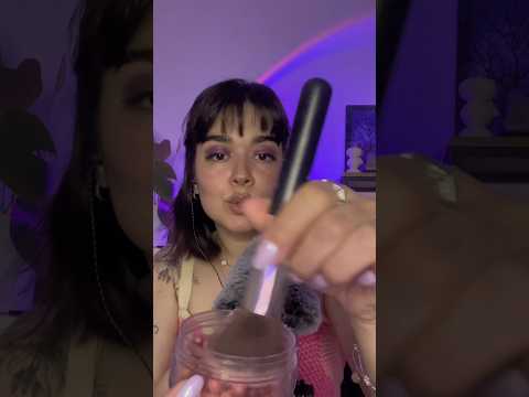ASMR doing your makeup fast💋💄#tingles #makeup #asmr #ای_اس_ام_آر