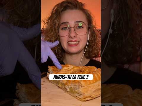 Auras-tu la fève ? #asmrfrançais #asmrroleplay #relax #galette #cafe