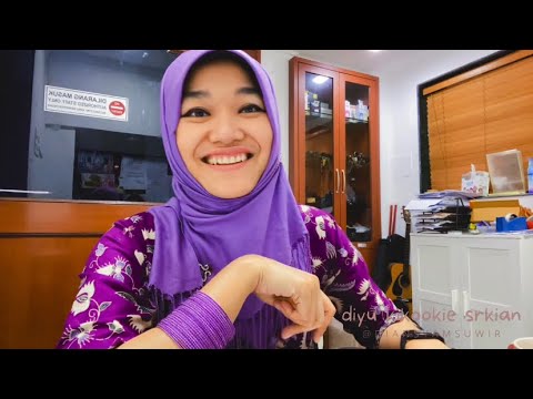 ASMR soft spoken - roleplay visiting mom at work (Indonesian)