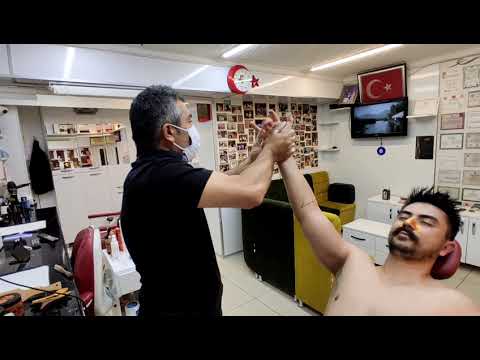 ASMR TURKISH BARBER MASAJE PERFECTO / CON ASMR MUNUR ONKAN MEJOR MASAJE CORPORAL