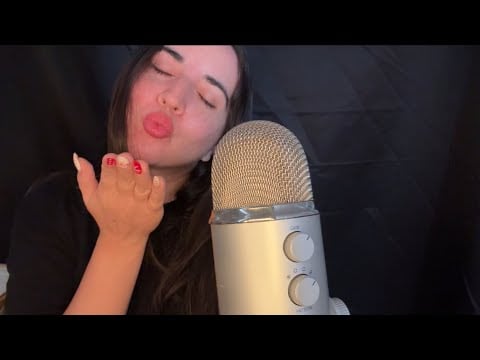 ASMR Besios y platicando ❤️😘