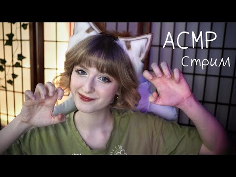 Уютный АСМР стрим ♡ Триггеры и общение
