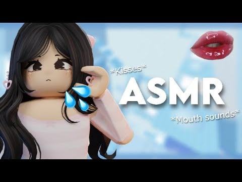 ROBLOX ASMR ★ Relaxing MOUTH & TONGUE SOUNDS and BREATHY Whispers😴💕
