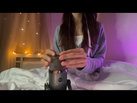 ASMR Fast and Aggressive Mic Triggers for Sleep, Relaxation,Tingles(tapping, hand sounds,no talking)