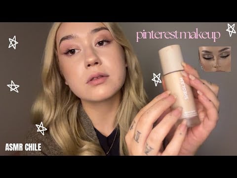 ASMR MAQUILLAJE DE CHAVA DE CIUDAD⭐🤍