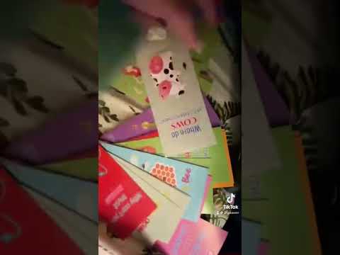 Fastest ASMR Sorting/ Tapping/ Organizing Bookmark Sounds #shorts #asmr