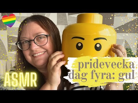ASMR på svenska: Pridevecka dag 4 - gul 💛 Vakna med mig!