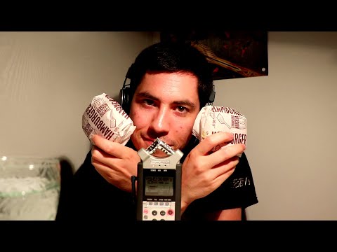 ASMR Deux hamburgers de MCDO
