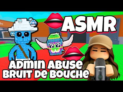 ASMR Français • BRUIT DE BOUCHE PUISSANT SUR STEAL A BRAINROT PÂQUES SUR ROBLOX ! 👄