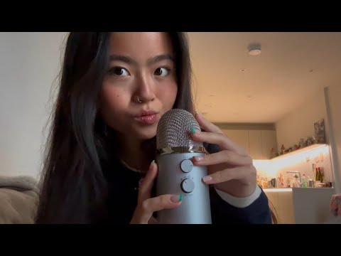 ASMR | reading you affirmations + hand movements ☪︎⋆｡˚✩