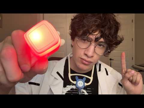ASMR Cranial Nerve Exam 🥼💤