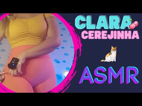 ASMR | leggings scratching, rubbing and tapping objects