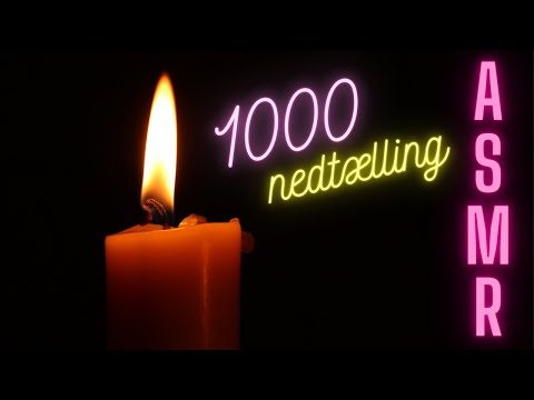 Fald i søvn - nedtælling fra 1000🌙