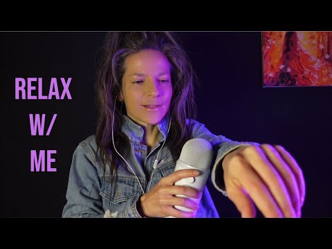 ASMR | Fabric Scratching + Mouth Sounds + Whispers for Your Relaxation