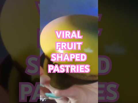 Viral Fruit Shaped Pastries Whole Video On Channel #mukbang #eating