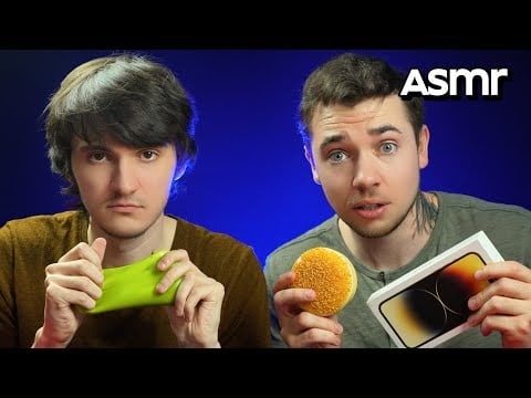 Mon Petit Frère TEST l'ASMR pour la PREMIERE FOIS !  😱🎉