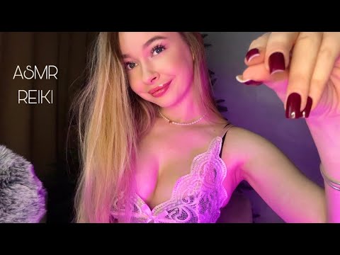 ASMR AGGRESSIVE REIKI SESSION | white noise 