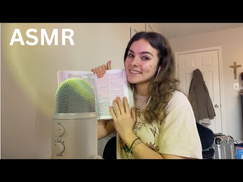 ASMR | Rest in God's word (The Gospel of Matthew Bible reading) ✨✝️