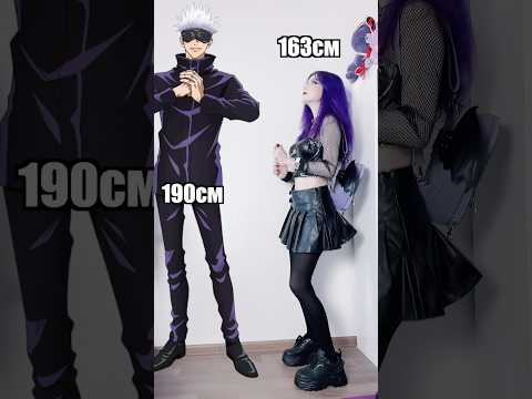 JJK heights XD #jujutsukaisen #jjk #toji #sukuna #yutaokkotsu  #anime #height #kirarahoshi