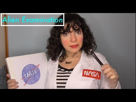 ASMR Roleplay Alien Examination 👽