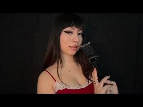Slow ASMR | Breathy & Inaudible Whispers, Mouth Sounds, Hand Movements