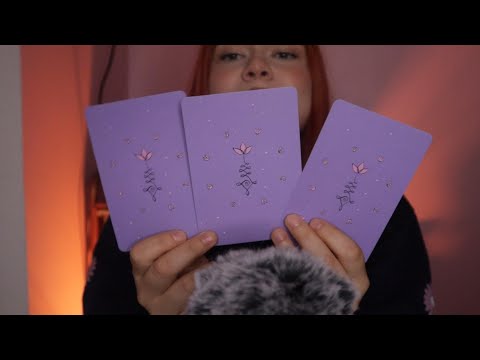ASMR - LECTURA DE CARTAS + TAMBOR DE LENGUETAS