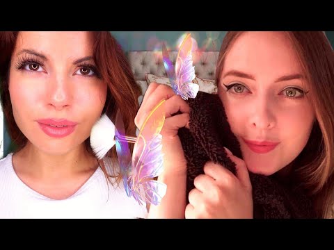 Sarah Asmr| Pyjama Party Sarah&#asmrmelissa bringen dich zum einschlafen| COLLAB