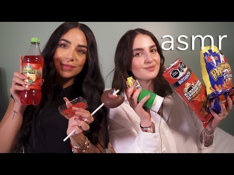 [asmr en español] Probando DULCES MEXICANOS con SAMII HERRERA - ASMR para DORMIR