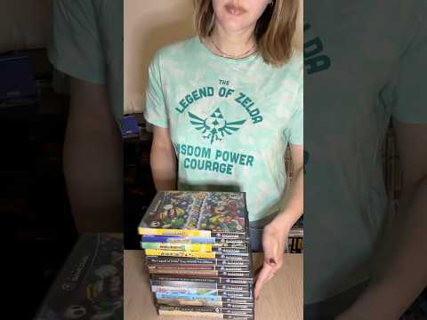 Closing 14 GameCube Games At Once #gamecube #retrogaming #videogamecollector #satisfyingasmr
