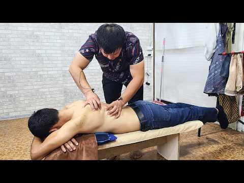 ASMR Back And Full Body Massage On Table