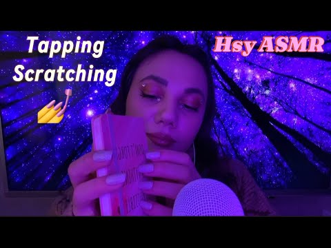 Tapping and scratching😴Relaxing Hsy ASMR🥱[No talking]