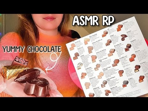 ASMR RP 🍫 Chocolatière | Choisis tes chocolats 💝