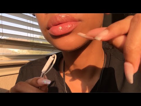 ASMR | LO-FI TINGLES 🧚🏽‍♀️ { upclose kisses, mic licking + mic nibbling } 🌈♡