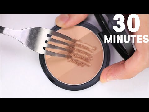 ASMR Destroying Cosmetics in 30 minutes 화장품 부수기 유목민들은 여기에 정착하세요!