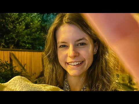 ASMR in einer heißen QUELLE ♨️